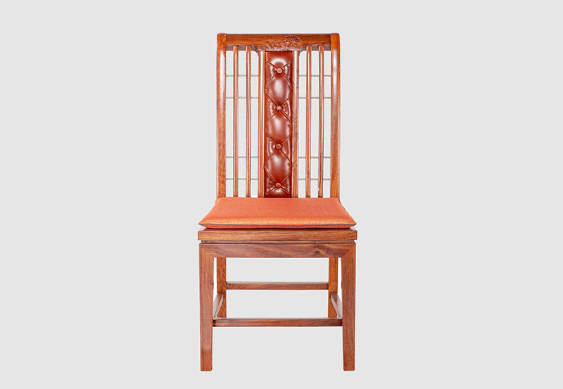 珠海芙蓉榭中式实木餐椅效果图